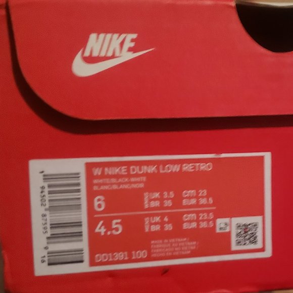 Womem Nike Panda shoes - Picture 1 of 2